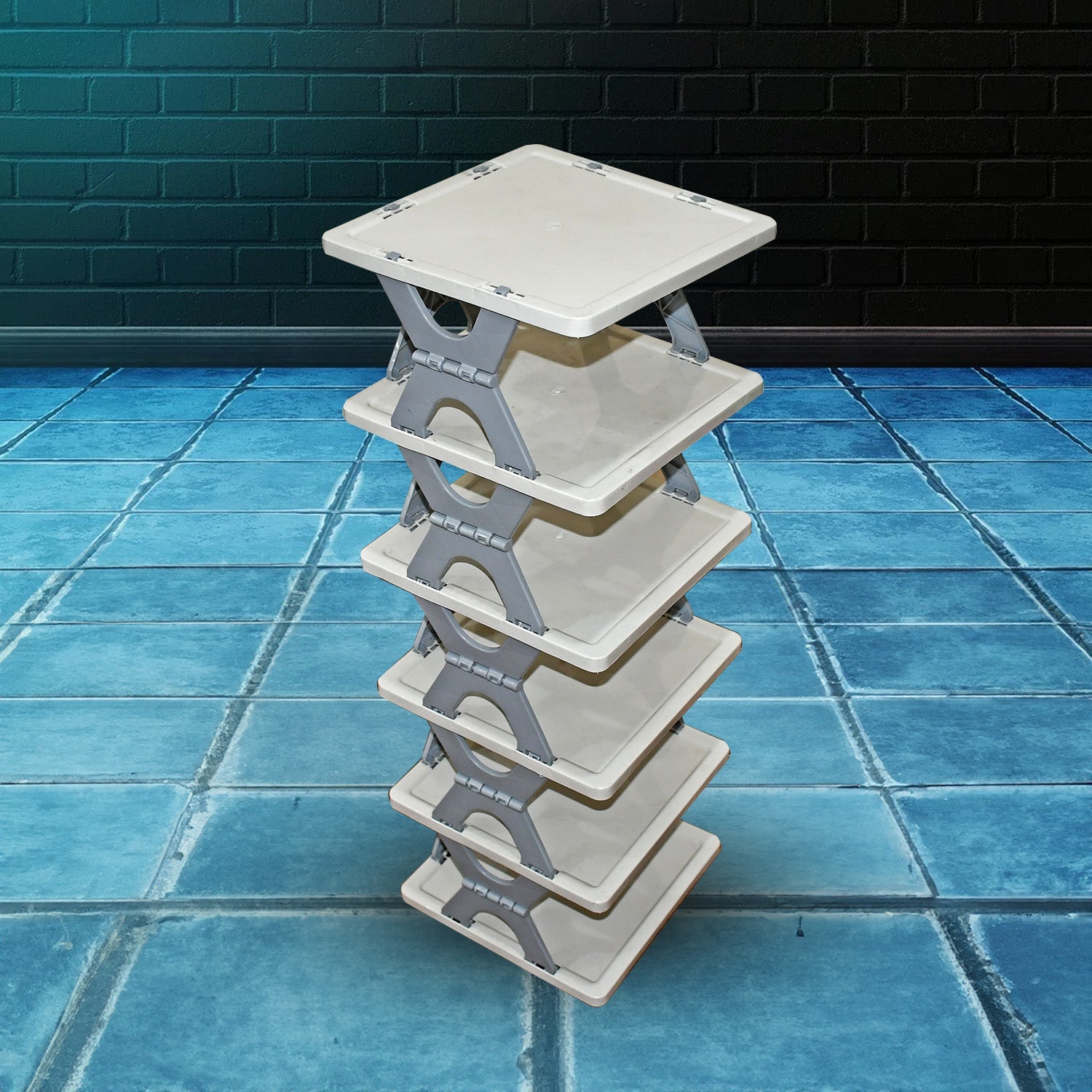 SMART SHOE RACK, SHOES STAND MULTIFUNCTIONAL ENTRYWAY FOLDABLE & COLLAPSIBLE DOOR SHOE RACK FREE STANDING HEAVY DUTY PLASTIC SHOE SHELF STORAGE ORGANIZER NARROW FOOTWEAR HOME (1 PC, 4 LAYER, 6 LAYER, 8 LAYER) SMART SHOE RACK, SHOES STAND MULTIFUNCTIONAL ENTRYWAY FOLDABLE & COLLAPSIBLE DOOR SHOE RACK FREE STANDING HEAVY DUTY PLASTIC SHOE SHELF STORAGE ORGANIZER NARROW FOOTWEAR HOME (1 PC, 4 LAYER, 6 LAYER, 8 LAYER)